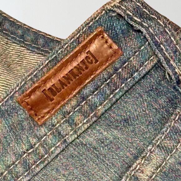 Blank NYC Distressed Frayed Denim Shortalls Size 25 Bibs Womens 100% Cotton Fun - Picture 6 of 10